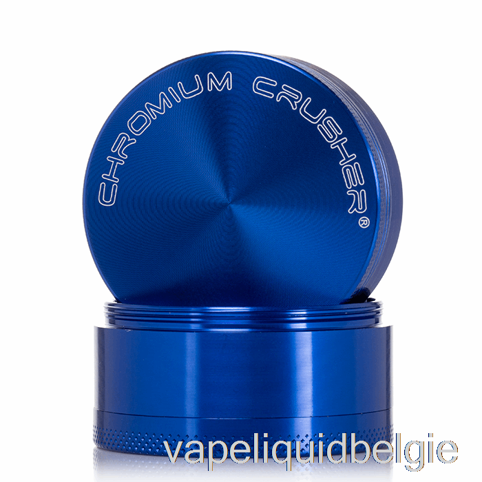 Vape Smaken Chroom Crusher 2,2inch 4-delige Grinder Blauw